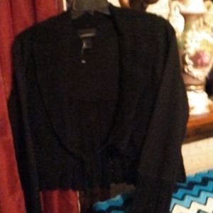 3X.  Lane Bryant black Shrug